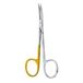 Hammacher Prepareerschaar, OP-SpeciaL, gebogen, puntige punt, lengte 105 mm