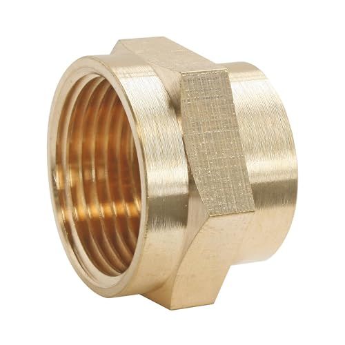 Somatherm //4360-26-15 mof, messing, gereduceerd, binnenschroefdraad, 26/34-15/21, grijs