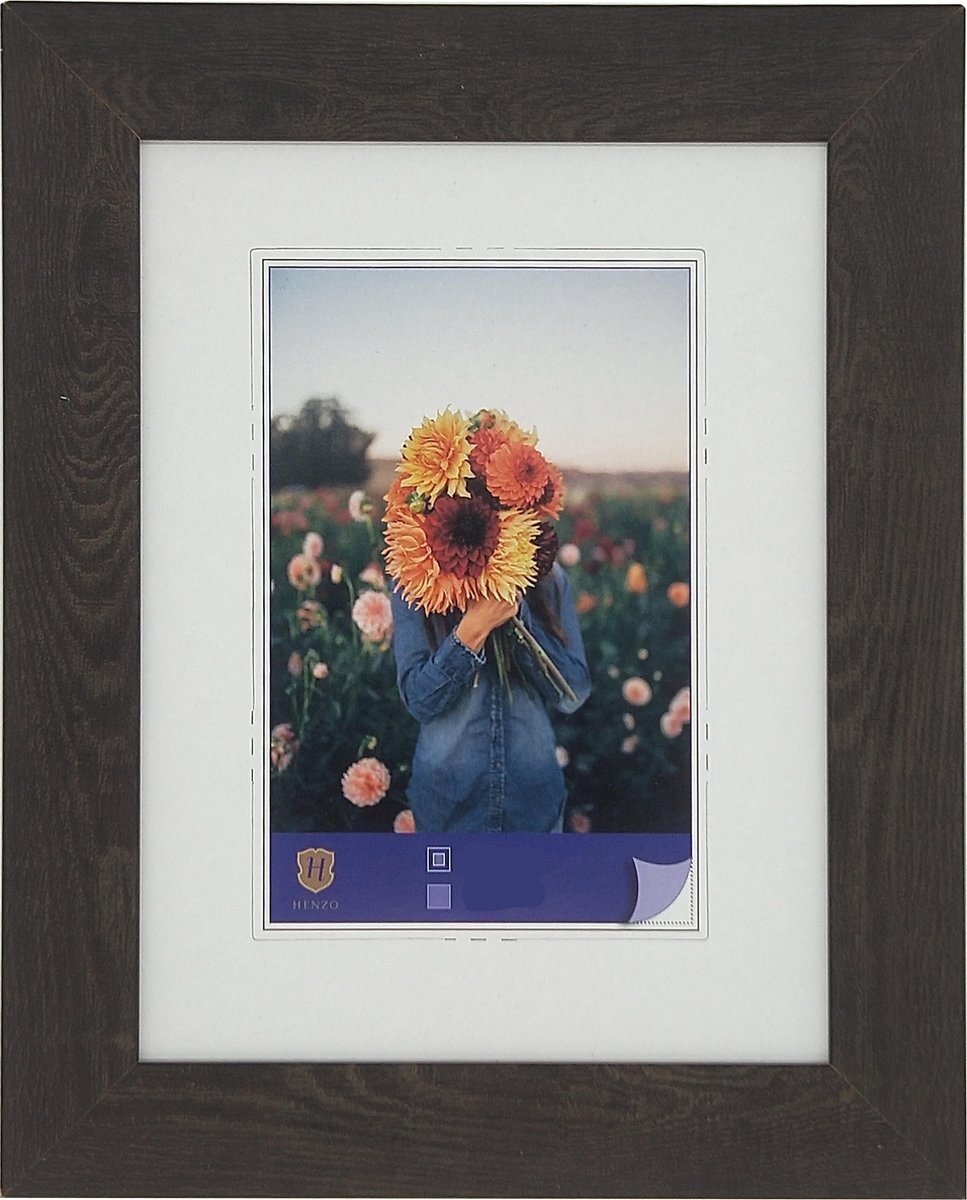 Henzo Frame Dahlia 10x15 donkerbruin