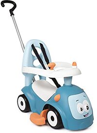 smoby 3- in- 1 Maestro ride-on auto, blauw