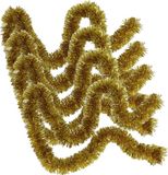 Gerimport Kerstslingers - 4 stuks - Goud - Folie Lametta - 180 x 7 cm