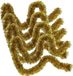 Gerimport Kerstslingers - 4 stuks - Goud - Folie Lametta - 180 x 7 cm