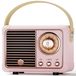 Enceinte Bluetooth Rétro - Design Rétro Portable - 10,3 x 7,1 x 6,3 cm - Intérieur et Extérieur