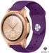 Strap-it Bracelet en silicone pour montre connectée - Convient pour Samsung Galaxy Watch 41mm / 42mm - Violet