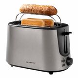 Emerio Broodrooster TO-122830.2 - 1000W - 2 Sleuven - Broodjeswarmer - Titanium