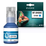 Evoke Compatible Ink for Brother D100 Btd100 Cyan 5000 Pages Dcp-T230 T430W T435W T436W