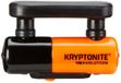 Kryptonite Evolution Compact With Reminder Schijfremslot Oranje, Zwart