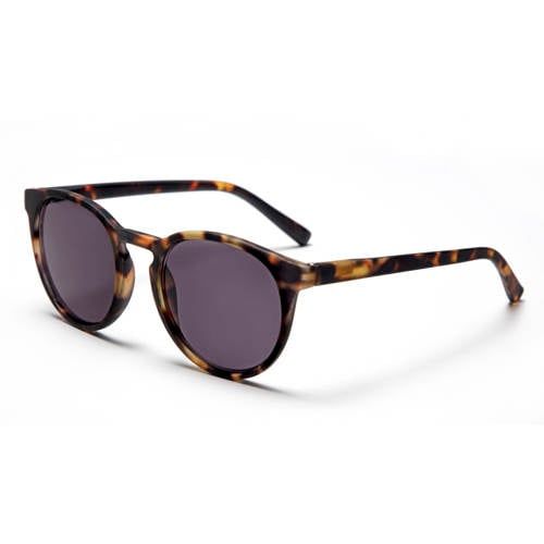 Looplabb zonnebril met tortoise print Papillon Sun bruin
