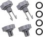 OEM Dailygoods Vervangingsset voor Intex Filterpompen - 4 Stuks