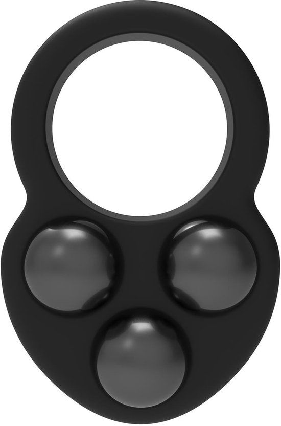 Dreamtoys Ramrod penisring Triple Weight - Zwart