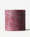 HEMA Bougie Pilier ⌀10x10cm Rustique Aubergine