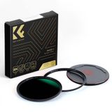 K&amp;F Concept K&F Concept Magnetisch ND-filter Magnetic grijsfilter ND1000 (10 diafragmafstanden) snelwisselsysteem met lensadapter 58 mm