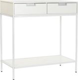 DKD Home Decor Console Metaal MDF Wit