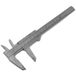 Performance Tool W80150 4-weg meetinstrument voor buiten, binnen, stap en diepte, zwart, 6 inch kunststof remklauw