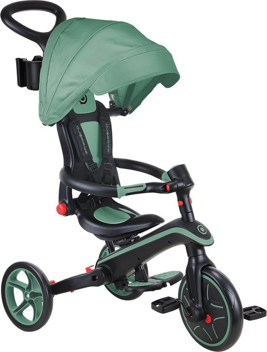 Globber Trike 4 in 1 Foldable Olive