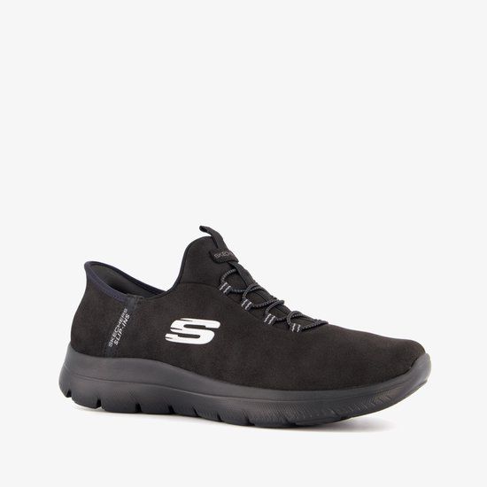Skechers Summits-Unknown Trail Dames Instappers - Zwart - Maat 39