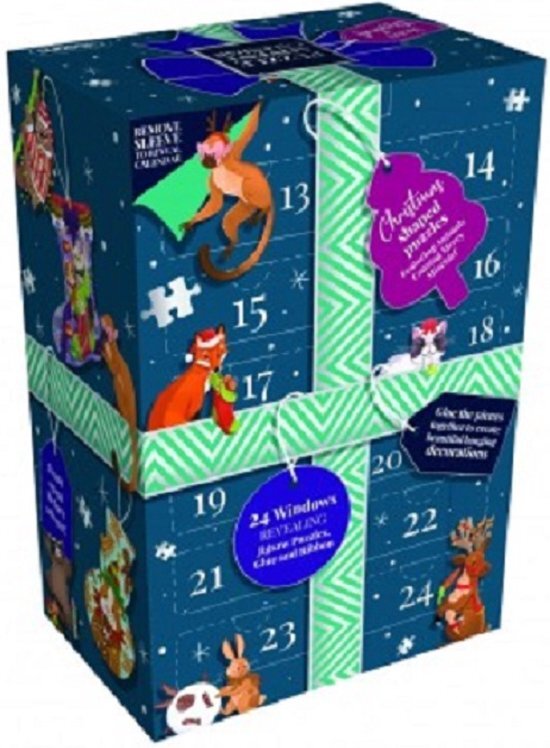 Gibsons Games Gibsons Merry Mischief Advent Calendar Jigsaw Puzzles