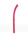 Arkema - JOLLY A525 Douche d'extérieur en aluminium avec lave-pieds - eau froide et chaude - Rouge
