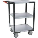 Fimm Tafelwagen gemonteerd met CC-wielen - 1095x540x980mm
