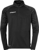 Uhlsport Goal 25 Ziptop Heren - Zwart / Antraciet | Maat: S