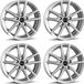 Borbet jantes, modèle W, 8.0x18, ET40, 5x112, argent, adapté pour MG (E)HS, MG4, MG5, ZS
