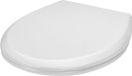 Wenko WC bril Gubbio - antibacterieel wit Duroplast - Easy-Close softclose sluiting - Fix-Clip afklikbare bevestiging in RVS - belastbaar tot 350 kg