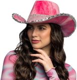 Boland - Hoed cowboy Darling roze/oranje