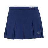 adidas Mujer Seasonal Essentials Colorpop Skirt with inner Leggings, dark blue/white, XL