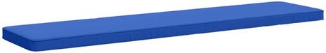 vidaXL - 1-delig - Coussin de banquette - VUGHT - 100% - Polyester - Royal - Bleu