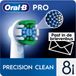 Oral-B Pro Precision Clean Opzetborstels - 8 Stuks