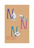ABC PURE Boutique ABC Animal N - 50 x 70 cm - Wandposter (zonder lijst)