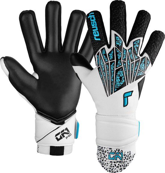 Reusch GK1 Pro Voetbalhandschoenen - Wit-blauw - Volwassenen