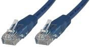 MicroConnect UTP6003B - Netwerkkabel - 0,3 m - blauw