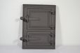 SEZAM - 26 x 35 cm - Porte en fonte pour cheminée, four à pain, four à pizza, fumoir