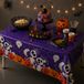 Atosa Halloween party nappe - nappe - violet mélange - 137 x 182 cm - aluminium - Rectangle