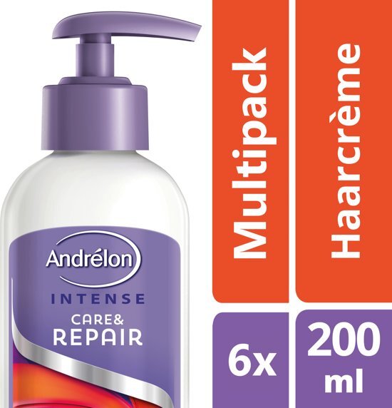 AndrÃ©lon Care & Repair - 200 ml - HaarcrÃ¨me - 6 stuks - Voordeelverpakking