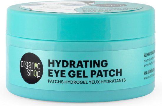 Organic Shop Eye Gel Patch Blue Matcha & Hyaluronic Acid - 60 pcs