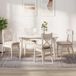 VidaXL Zitkussens 4 st microvezel beige 40 x 40 x 6 cm
