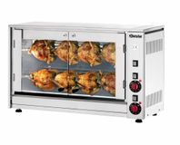 Bartscher Elektrische Kippengrill - 2 Spitten - 880x430x h 530mm - 3.5KW - 8 Kippen