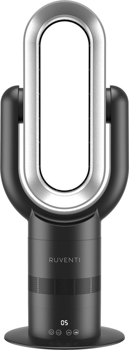 Ruventi Air Pro - Luxe 2-in-1 ventilator - Bladenloos - Zwart