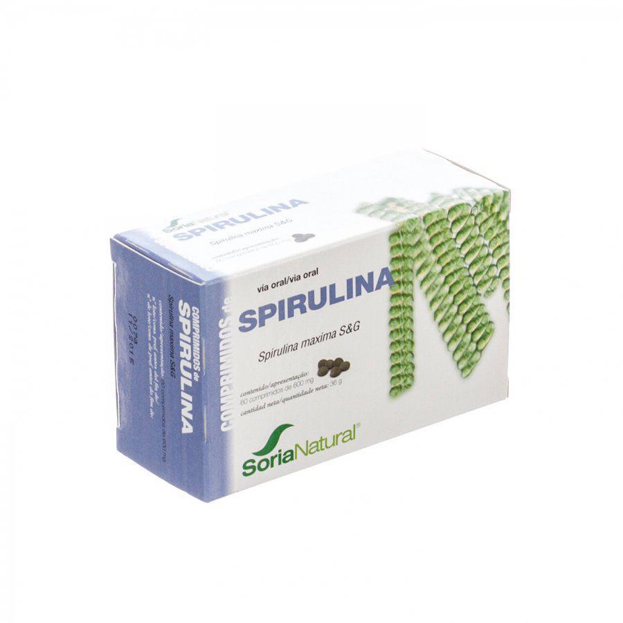 Soria Natural 18 S Spirulina Maxima Tabletten 60 stuks