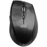MediaRange MROS207 - Muis - optisch - 5 knoppen - draadloos - 2.4 GHz - USB draadloze ontvanger - koolstof, zwart