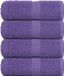 vidaXL Gastendoekjes FROGN 4 stuks 30x50 cm 360 g/m² Paars