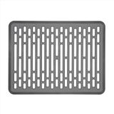 OXO Good Grips Grote gootsteenmat, roestvrij staal, grijs, L
