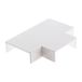 Zenitech 1 T-stuk voor sierlijsten, 30 x 10 cm, wit