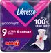 Libresse Ultra Thin Goodnight Extra Wing Serviettes hygiéniques 6 x 9 pièces