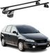 Menabo Porte-bagages de toit pour Fiat Croma 2005-2010 75kg Acier Noir 2 pcs