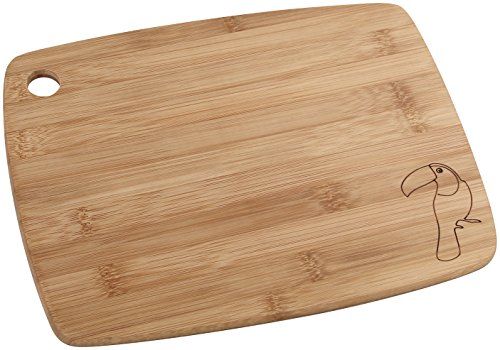 FACKELMANN snijplank, bamboe, bruin