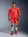 Alpinestars Combinaison En Cuir GP Tech V5 1 Pièce Red Fluo Bright Red White, Taille: 56