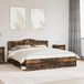 Maison Exclusive - Cadre de lit Chêne fumé 180 x 200 cm Pin massif